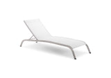 EEI-4007-WHI Savannah Outdoor Patio Mesh Chaise Lounge Set Of 4 By Modway