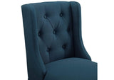 EEI-4020-AZU Baronet Upholstered Fabric Counter Bar Stool Set Of 2 By Modway