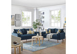 EEI-4047-AZU-SET Revive Upholstered Fabric Sofa And Loveseat Set By Modway
