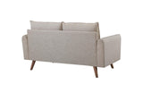 EEI-4047-BEI-SET Revive Upholstered Fabric Sofa And Loveseat Set By Modway