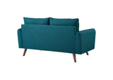 EEI-4047-TEA-SET Revive Upholstered Fabric Sofa And Loveseat Set By Modway