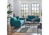 EEI-4047-TEA-SET Revive Upholstered Fabric Sofa And Loveseat Set By Modway