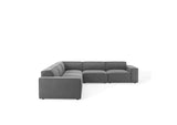 EEI-4117-CHA Restore 5 Piece Sectional Sofa By Modway