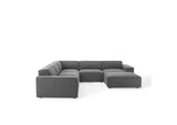 EEI-4118-CHA Restore 6-Piece Sectional Sofa By Modway