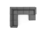 EEI-4120-CHA Restore 7-Piece Sectional Sofa By Modway
