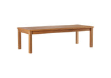 EEI-4122-NAT Upland Outdoor Patio Teak Wood Coffee Table By Modway