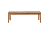 EEI-4122-NAT Upland Outdoor Patio Teak Wood Coffee Table By Modway