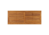 EEI-4122-NAT Upland Outdoor Patio Teak Wood Coffee Table By Modway