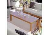 EEI-4122-NAT Upland Outdoor Patio Teak Wood Coffee Table By Modway