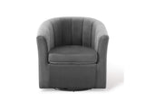 EEI-4139-CHA Prospect Performance Velvet Swivel Armchair By Modway