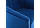 EEI-4139-NAV Prospect Performance Velvet Swivel Armchair By Modway