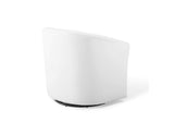 EEI-4139-WHI Prospect Performance Velvet Swivel Armchair By Modway