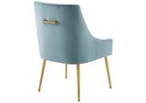 EEI-4148-LBU Discern Upholstered Performance Velvet Dining Chair Set Of 2 By Modway