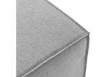 EEI-4211-GRY Saybrook Outdoor Patio Upholstered Sectional Sofa Ottoman By Modway