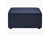 EEI-4211-NAV Saybrook Outdoor Patio Upholstered Sectional Sofa Ottoman By Modway