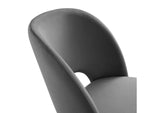 EEI-4212-CHA Rouse Performance Velvet Dining Side Chair By Modway