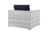 EEI-4297-LGR-NAV Convene Outdoor Patio Armchair By Modway