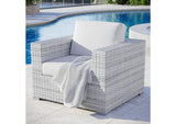 EEI-4297-LGR-WHI Convene Outdoor Patio Armchair By Modway