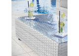 EEI-4299-LGR Convene Outdoor Patio Coffee Table By Modway