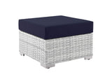 EEI-4301-LGR-NAV Convene Outdoor Patio Ottoman By Modway