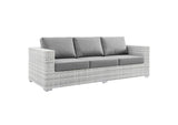 EEI-4305-LGR-GRY Convene Outdoor Patio Sofa By Modway