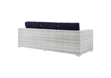 EEI-4305-LGR-NAV Convene Outdoor Patio Sofa By Modway