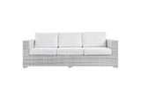 EEI-4305-LGR-WHI Convene Outdoor Patio Sofa By Modway