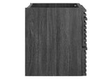 EEI-4338-CHA Render 24" Wall-Mount Bathroom Vanity Cabinet - Sink Basin Not Included - By Modway