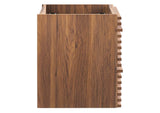 EEI-4338-WAL Render 24" Wall-Mount Bathroom Vanity Cabinet - Sink Basin Not Included - By Modway