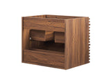 EEI-4338-WAL Render 24" Wall-Mount Bathroom Vanity Cabinet - Sink Basin Not Included - By Modway