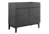 EEI-4340-CHA Render 36" Bathroom Vanity Cabinet By Modway