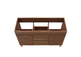 EEI-4342-WAL Render 48" Double Sink Compatible - Not Included - Bathroom Vanity Cabinet By Modway