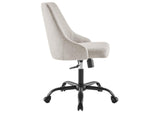EEI-4371-BLK-BEI Designate Swivel Upholstered Office Chair By Modway