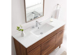 EEI-4375-WHI Cayman 48" Single Basin Bathroom Sink By Modway