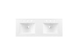 EEI-4376-WHI Cayman 48" Double Basin Bathroom Sink By Modway