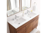 EEI-4376-WHI Cayman 48" Double Basin Bathroom Sink By Modway