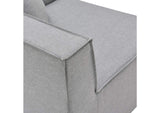 EEI-4382-GRY Saybrook 5 Piece Outdoor Patio Upholstered Sectional Sofa By Modway