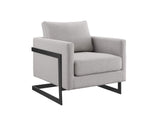EEI-4391-BLK-CAM Posse Upholstered Fabric Accent Chair By Modway