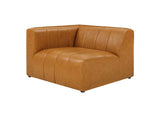 EEI-4397-TAN Bartlett Vegan Leather Left-Arm Chair By Modway