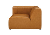 EEI-4397-TAN Bartlett Vegan Leather Left-Arm Chair By Modway
