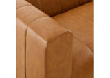 EEI-4397-TAN Bartlett Vegan Leather Left-Arm Chair By Modway