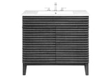 EEI-4437-CHA-WHI Render 36" Bathroom Vanity By Modway