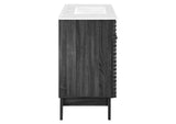 EEI-4437-CHA-WHI Render 36" Bathroom Vanity By Modway
