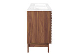 EEI-4441-WAL-WHI Render 48" Double Sink Bathroom Vanity By Modway