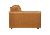 EEI-4492-TAN Restore Left-Arm Vegan Leather Sectional Sofa Chair By Modway
