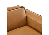 EEI-4493-TAN Restore Right-Arm Vegan Leather Sectional Sofa Chair By Modway