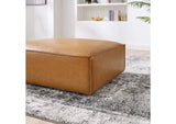 EEI-4496-TAN Restore Vegan Leather Ottoman By Modway