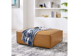 EEI-4496-TAN Restore Vegan Leather Ottoman By Modway