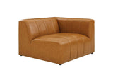 EEI-4515-TAN Bartlett 3-Piece Vegan Leather Sofa By Modway