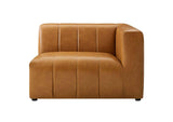EEI-4515-TAN Bartlett 3-Piece Vegan Leather Sofa By Modway